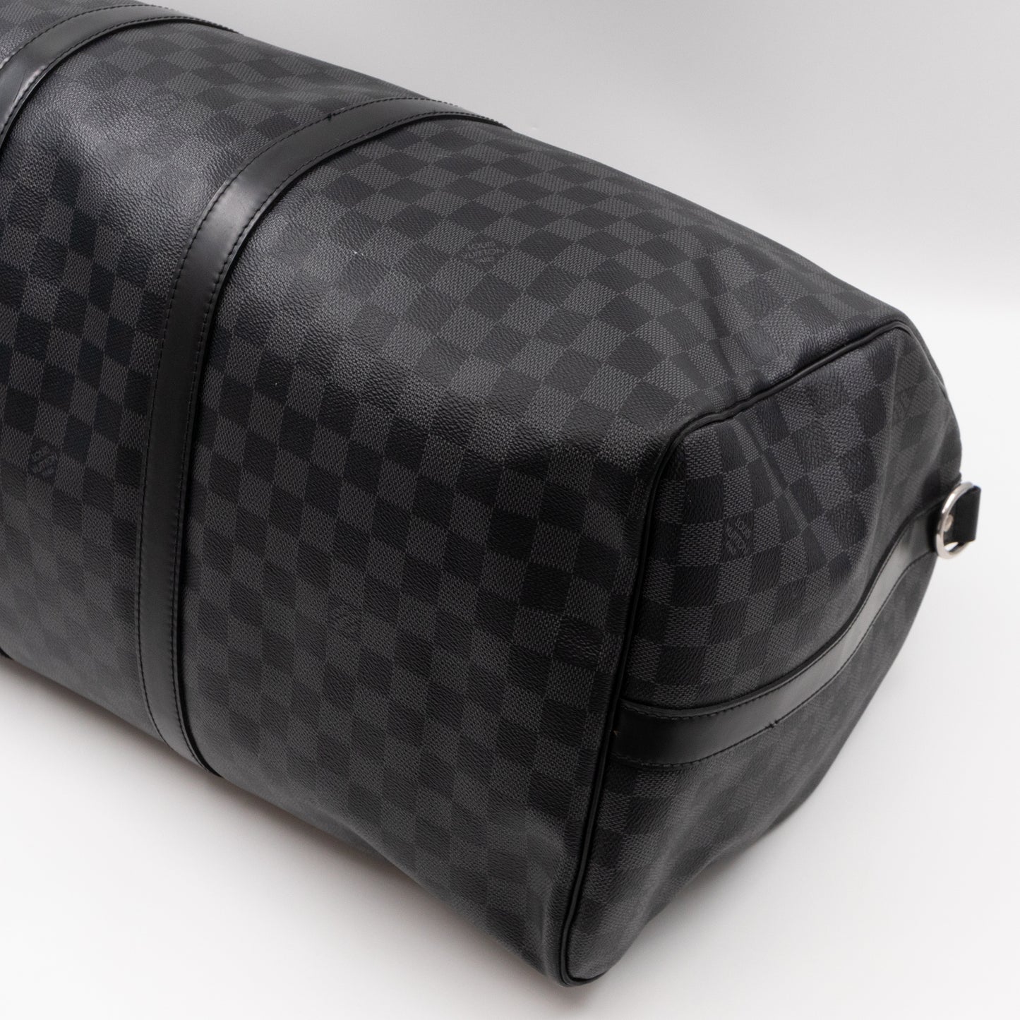 Keepall 55 Bandouliere Damier Graphite