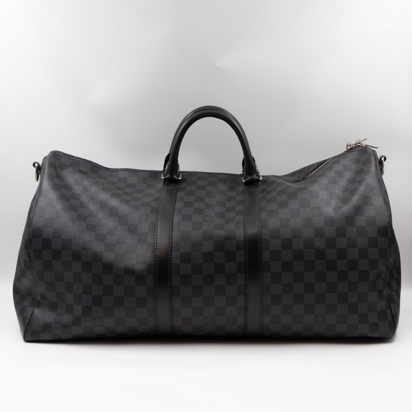 Keepall 55 Bandouliere Damier Graphite