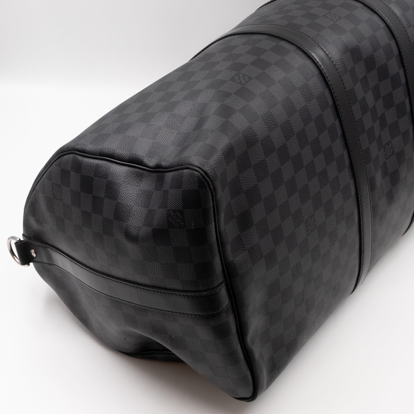 Keepall 55 Bandouliere Damier Graphite