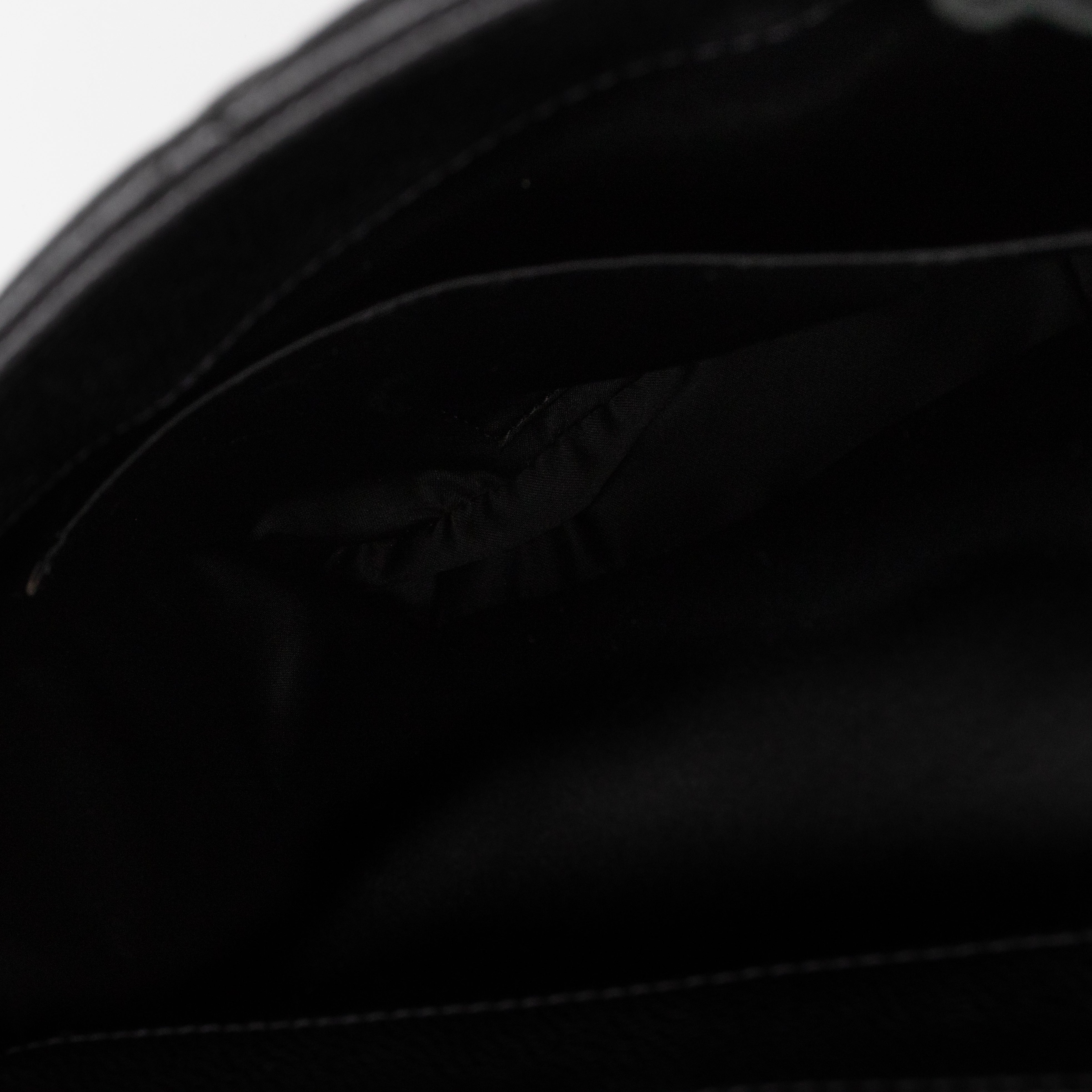 GST Grand Shopping Tote Black Caviar Gold