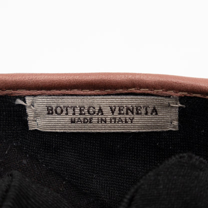 Gloves Intrecciato Blush Pink Leather