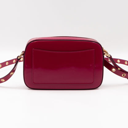 DG Logo 3.5 Crossbody Bag Fuchsia Patent Leather