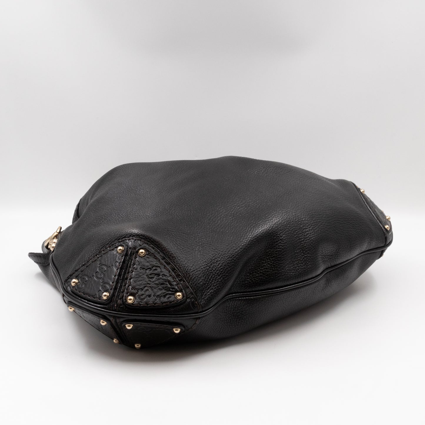 Indy Top Handle Bag Black Leather