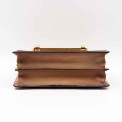 Uptown Crossbody Bag Brown Leather