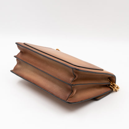 Uptown Crossbody Bag Brown Leather