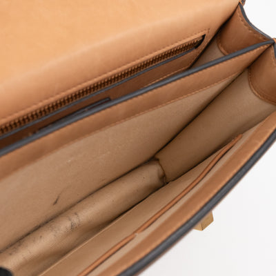 Uptown Crossbody Bag Brown Leather