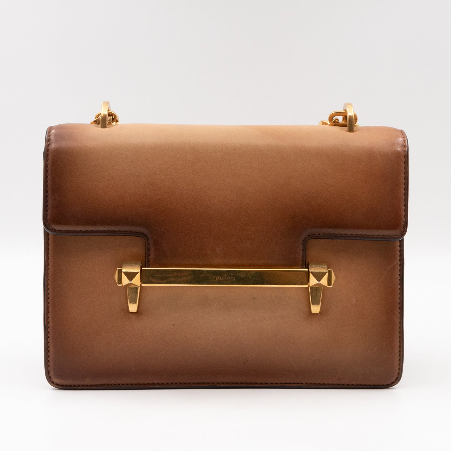 Uptown Crossbody Bag Brown Leather