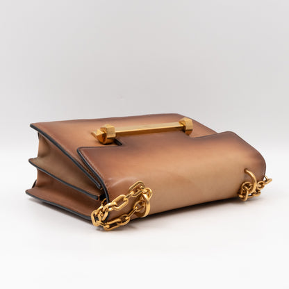 Uptown Crossbody Bag Brown Leather