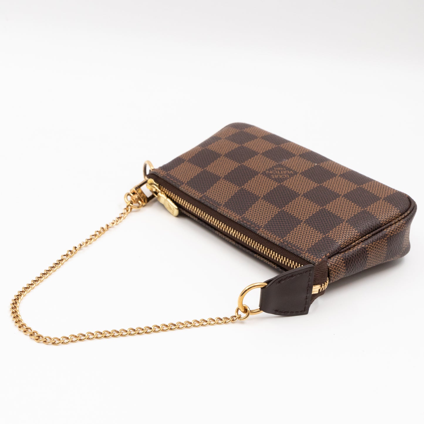 Mini Pochette Accessoires Damier Ebene