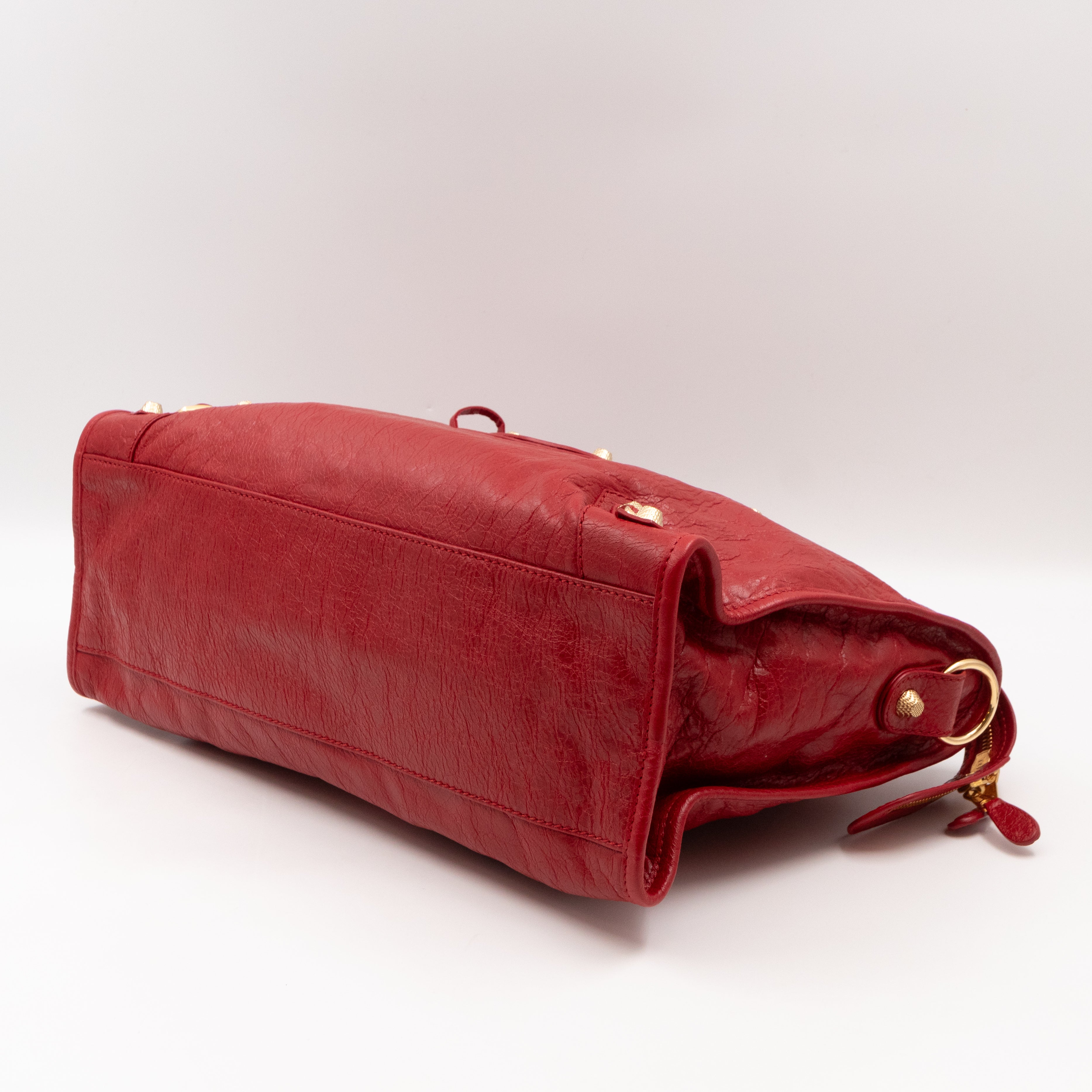 Classic City Red Leather