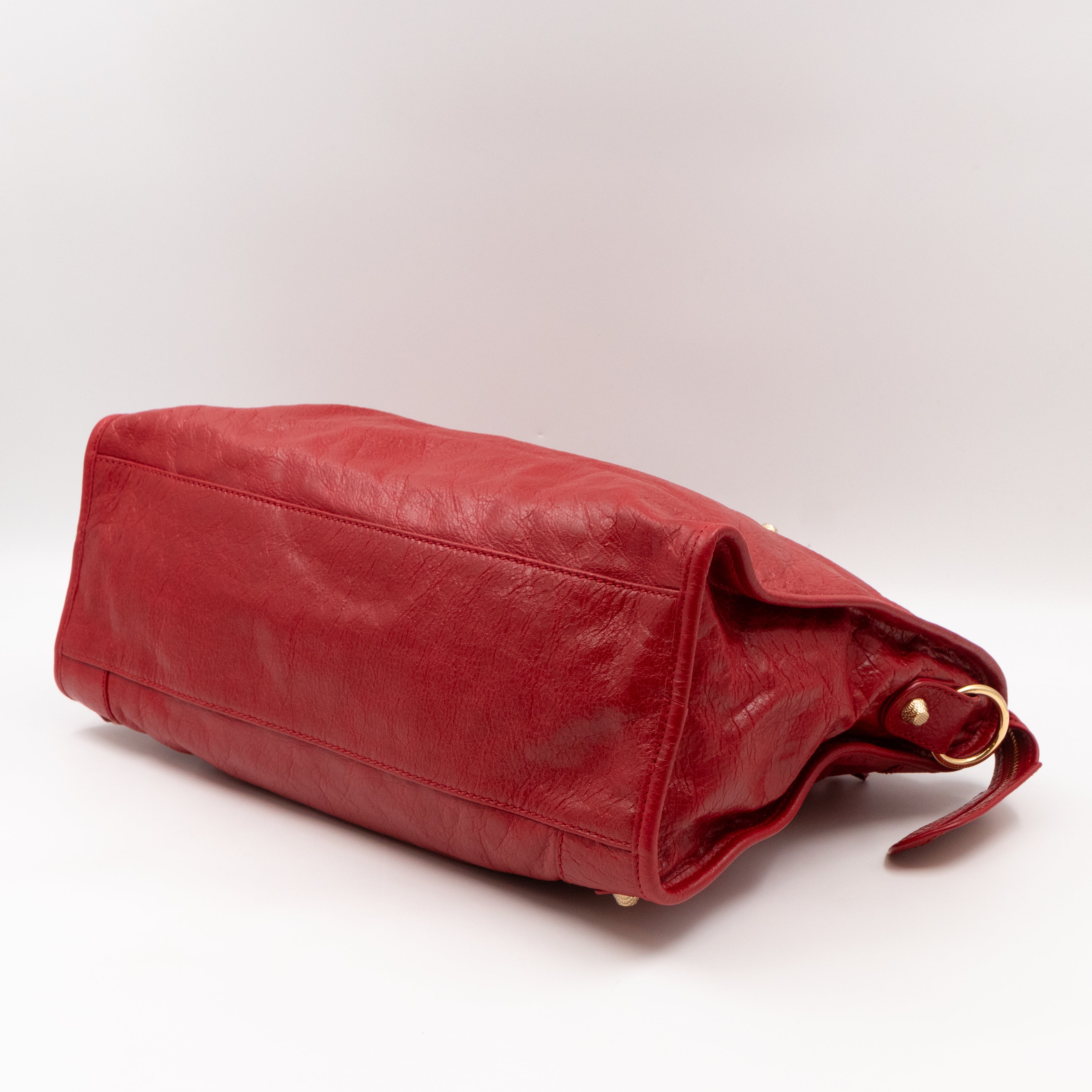 Classic City Red Leather