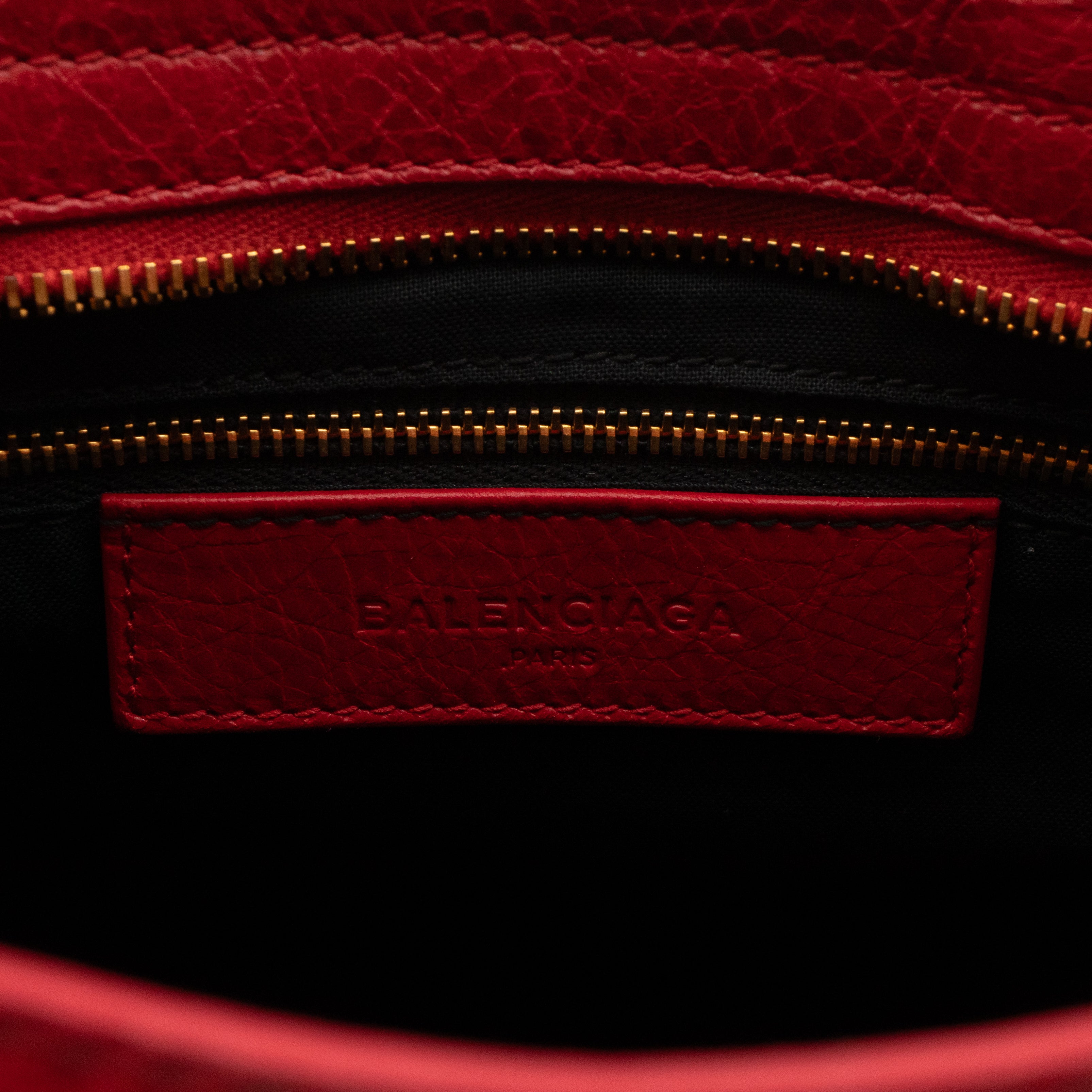 Classic City Red Leather
