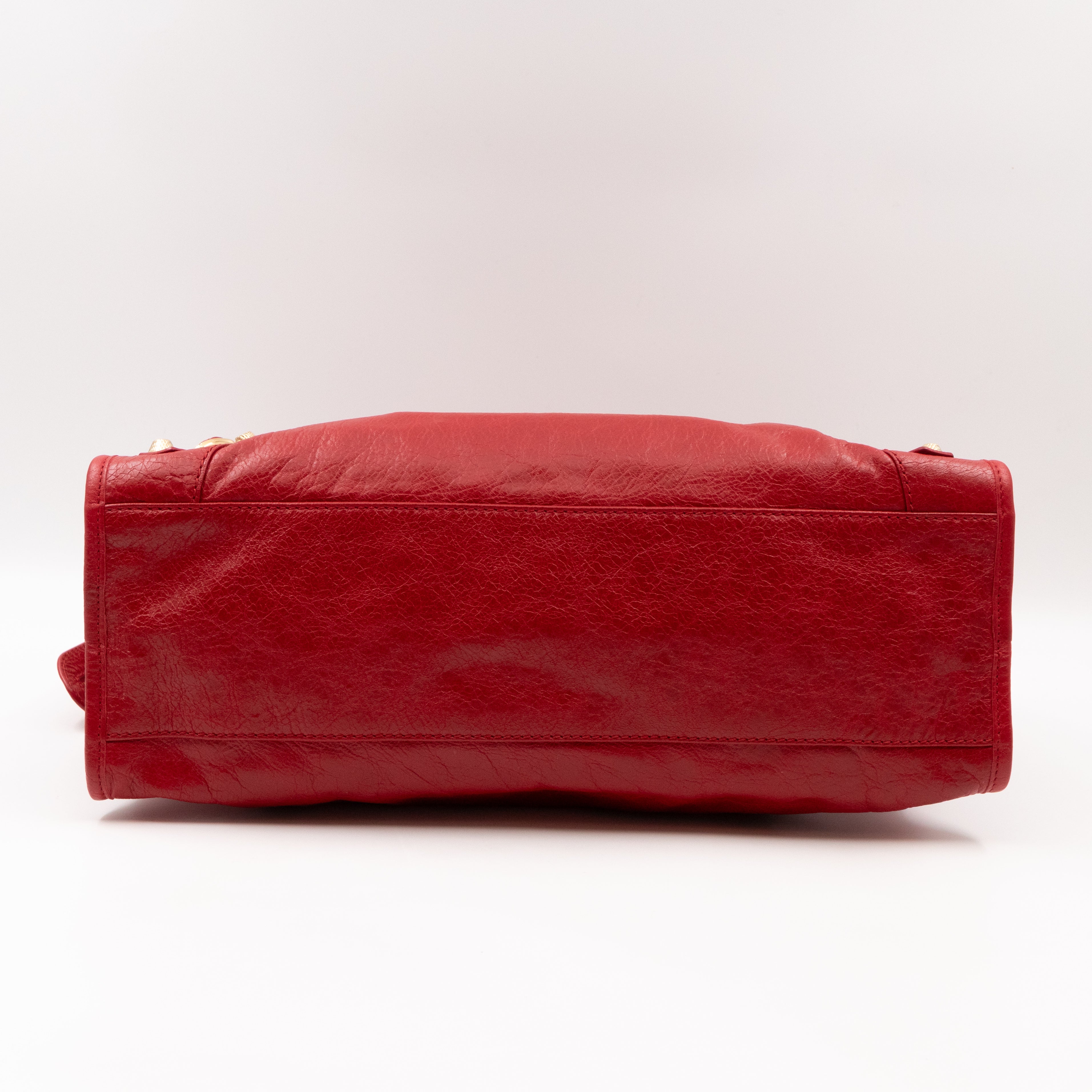 Classic City Red Leather