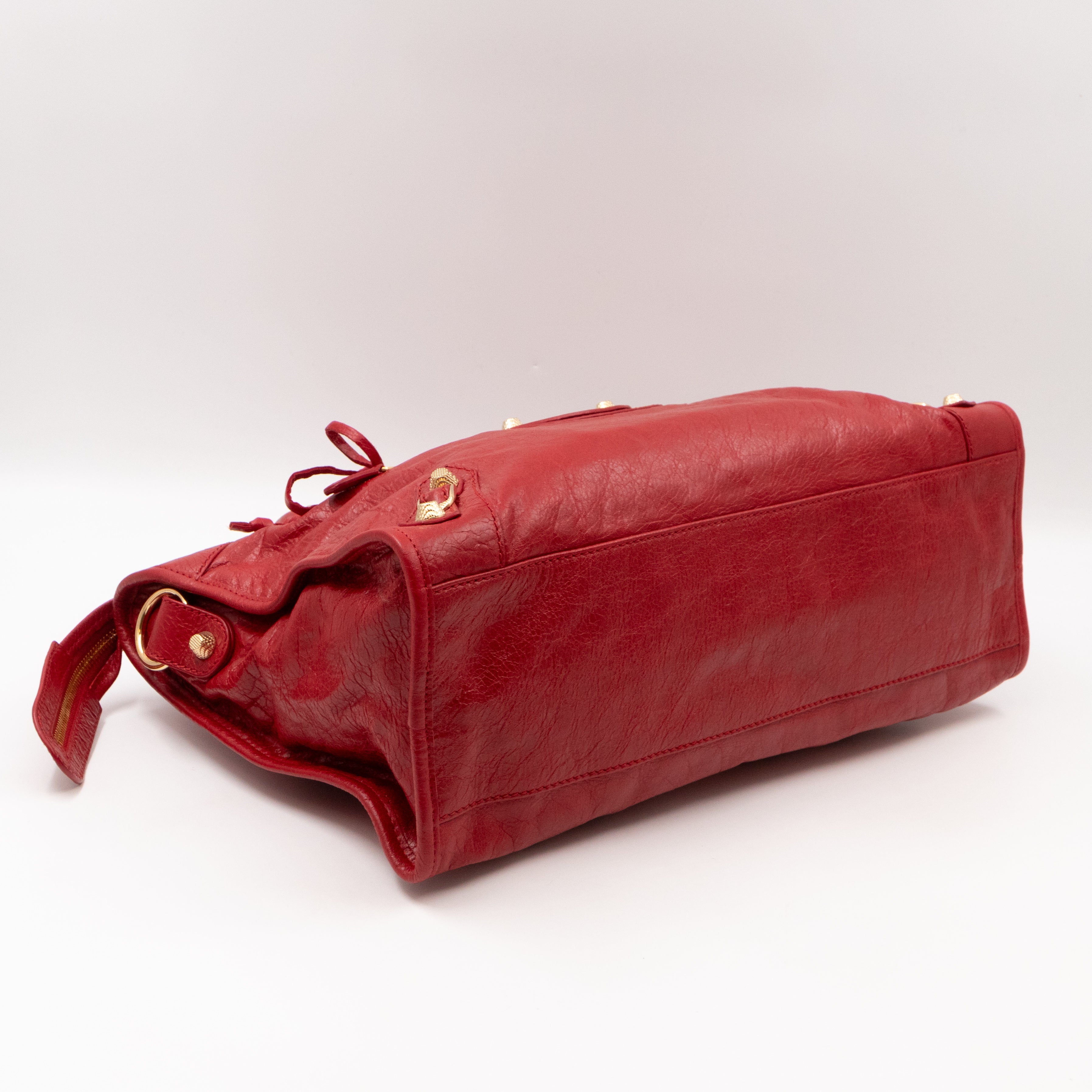 Classic City Red Leather