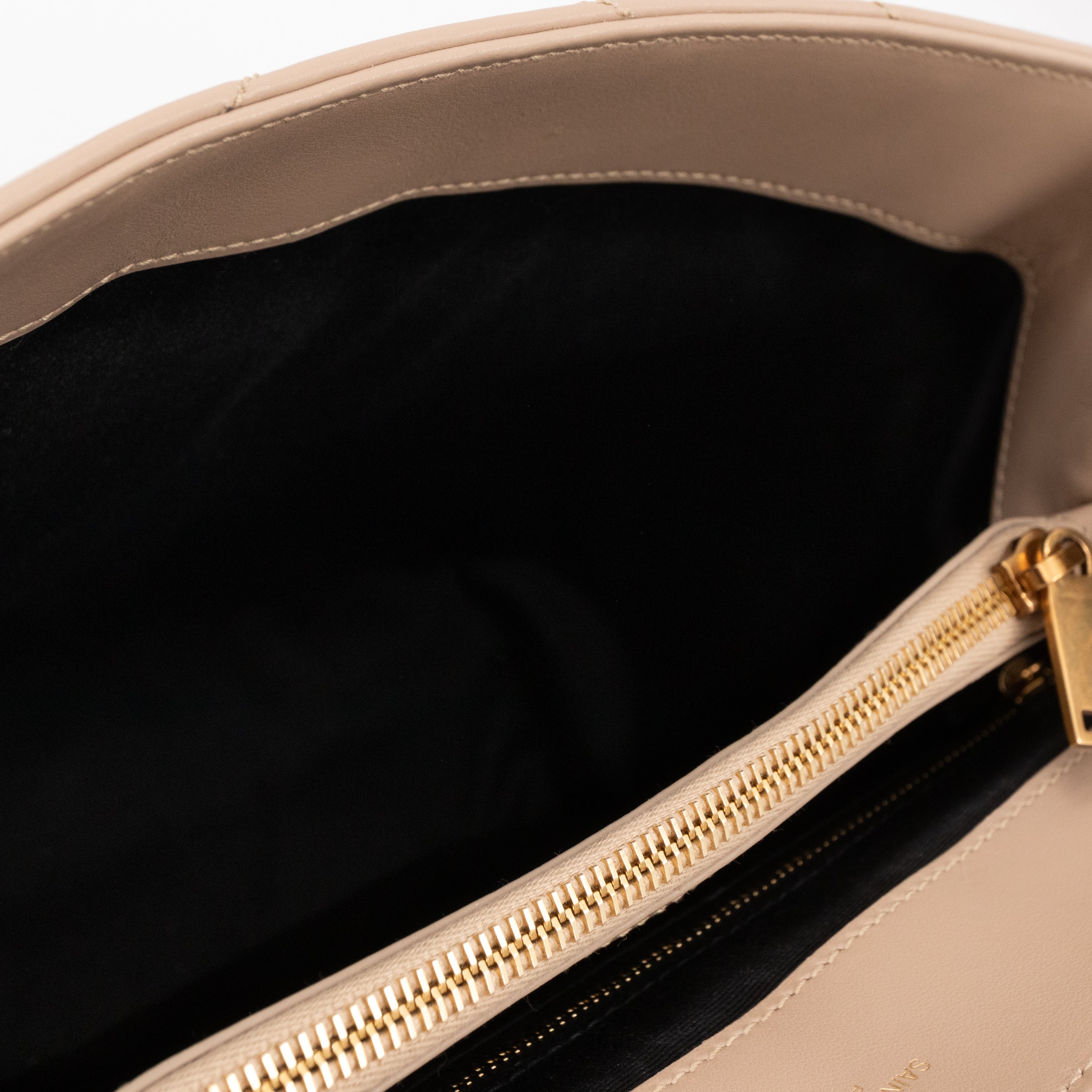 Loulou Medium Beige Leather