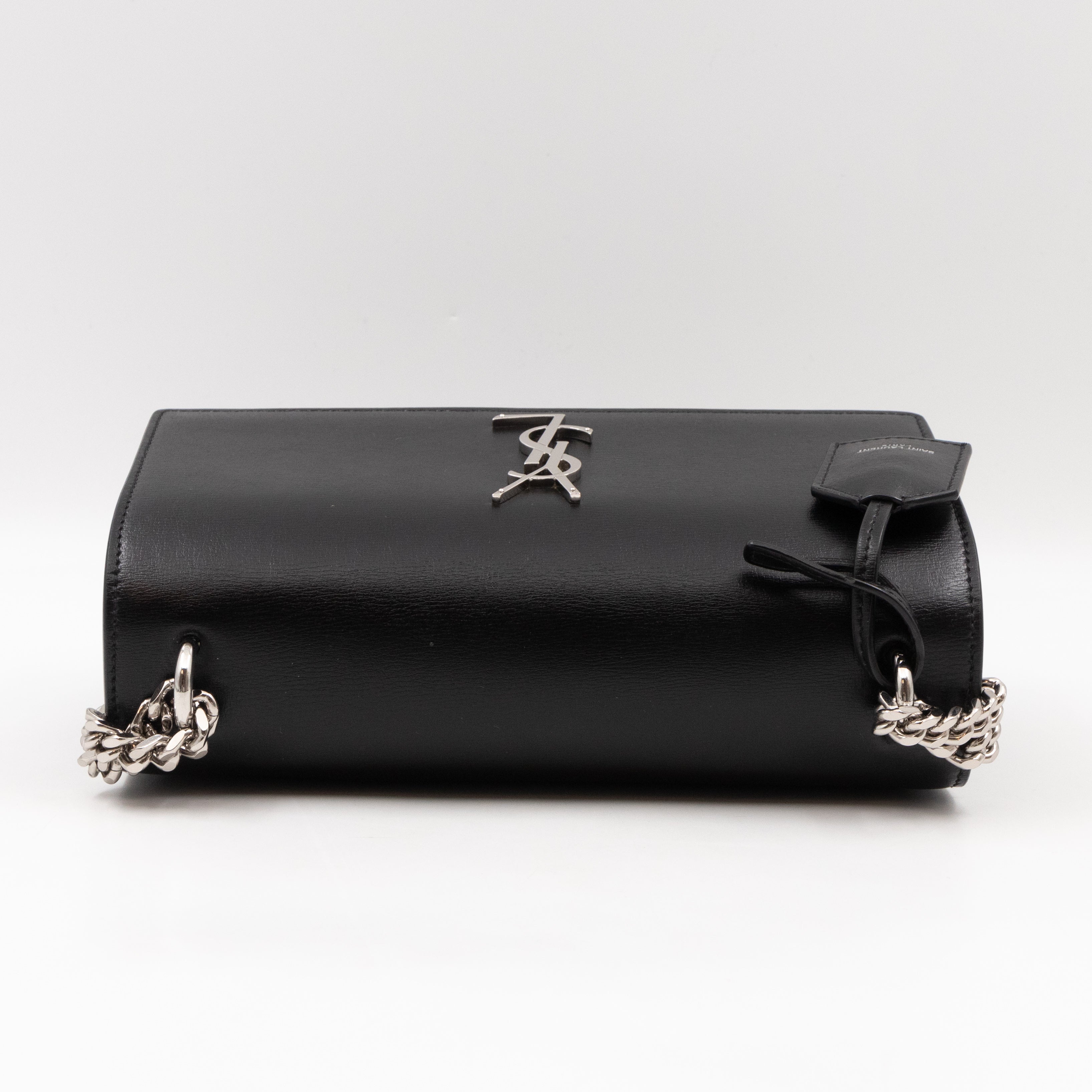 Sunset Medium Black Smooth Leather