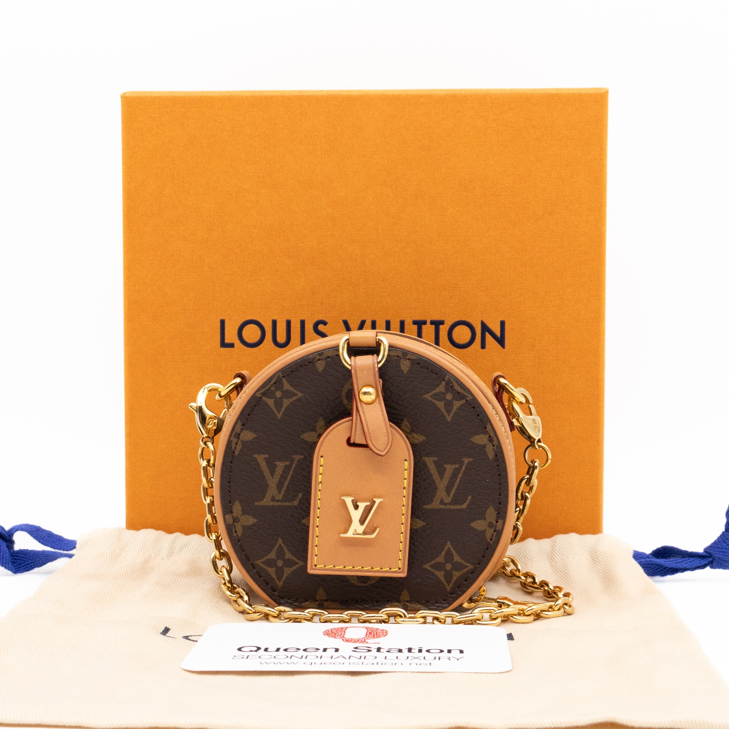 Petite Boite Chapeau Necklace Bag Monogram