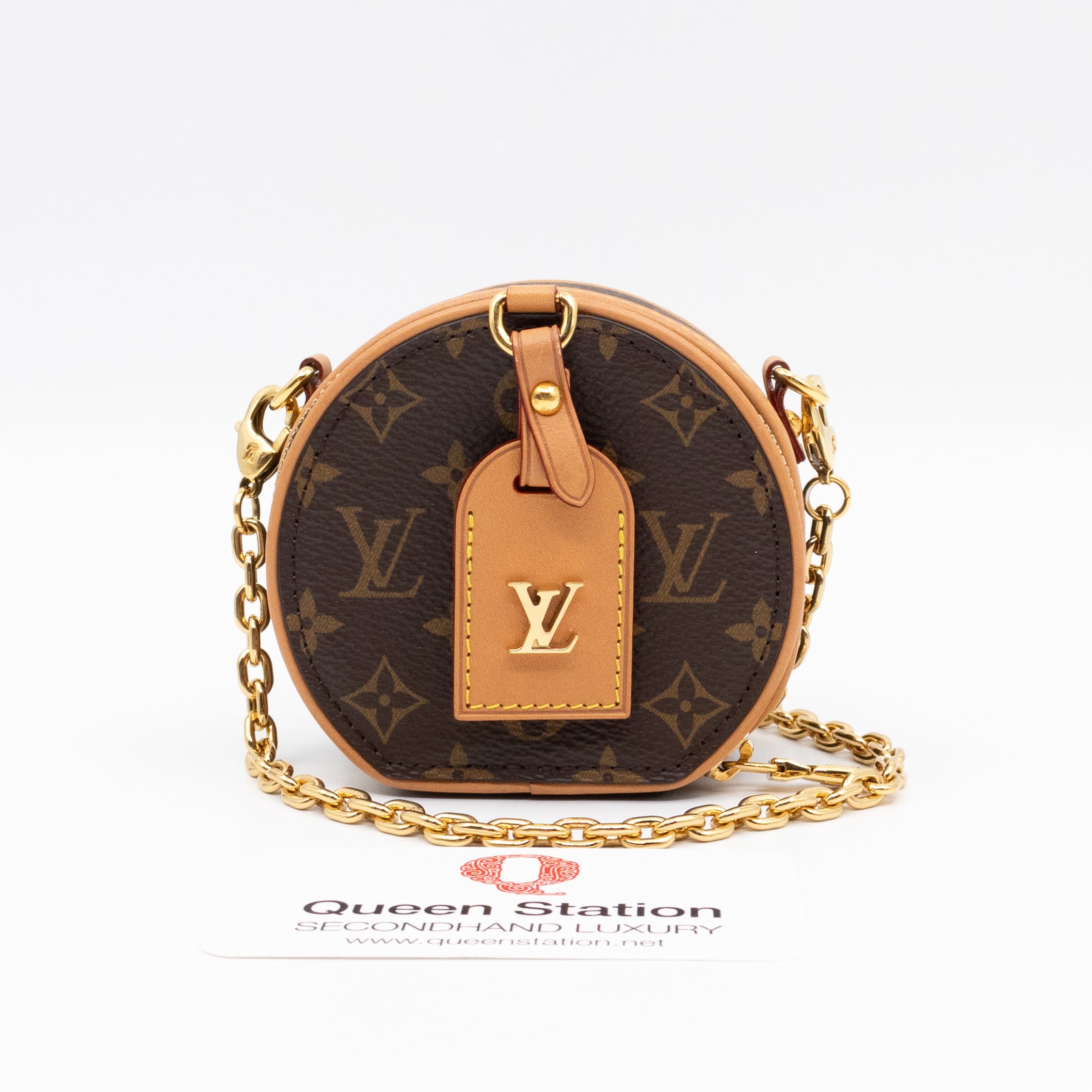 Petite Boite Chapeau Necklace Bag Monogram
