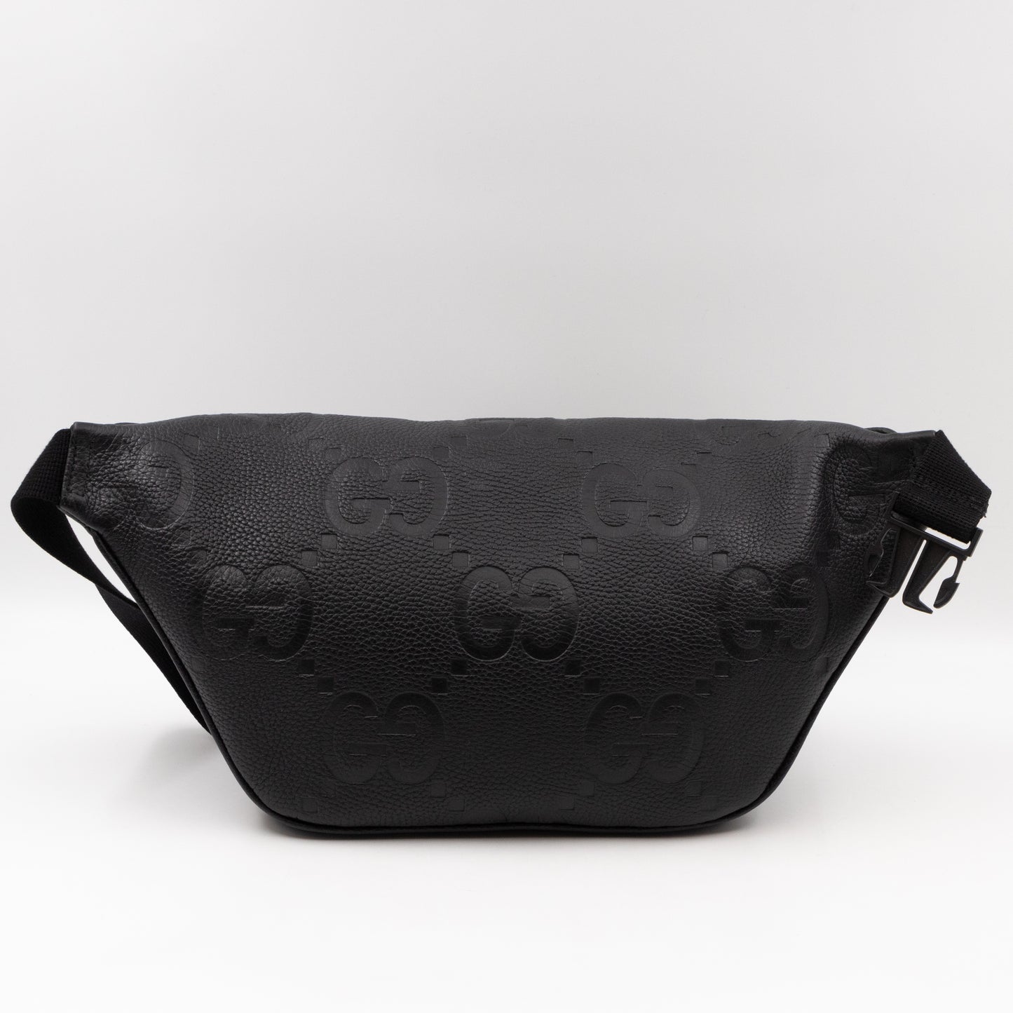 Belt Bag Black Jumbo GG Leather