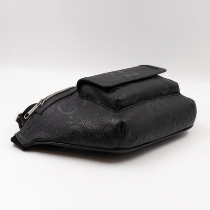 Belt Bag Black Jumbo GG Leather