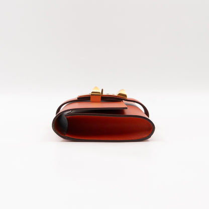 Medor 23 Clutch Orange Leather