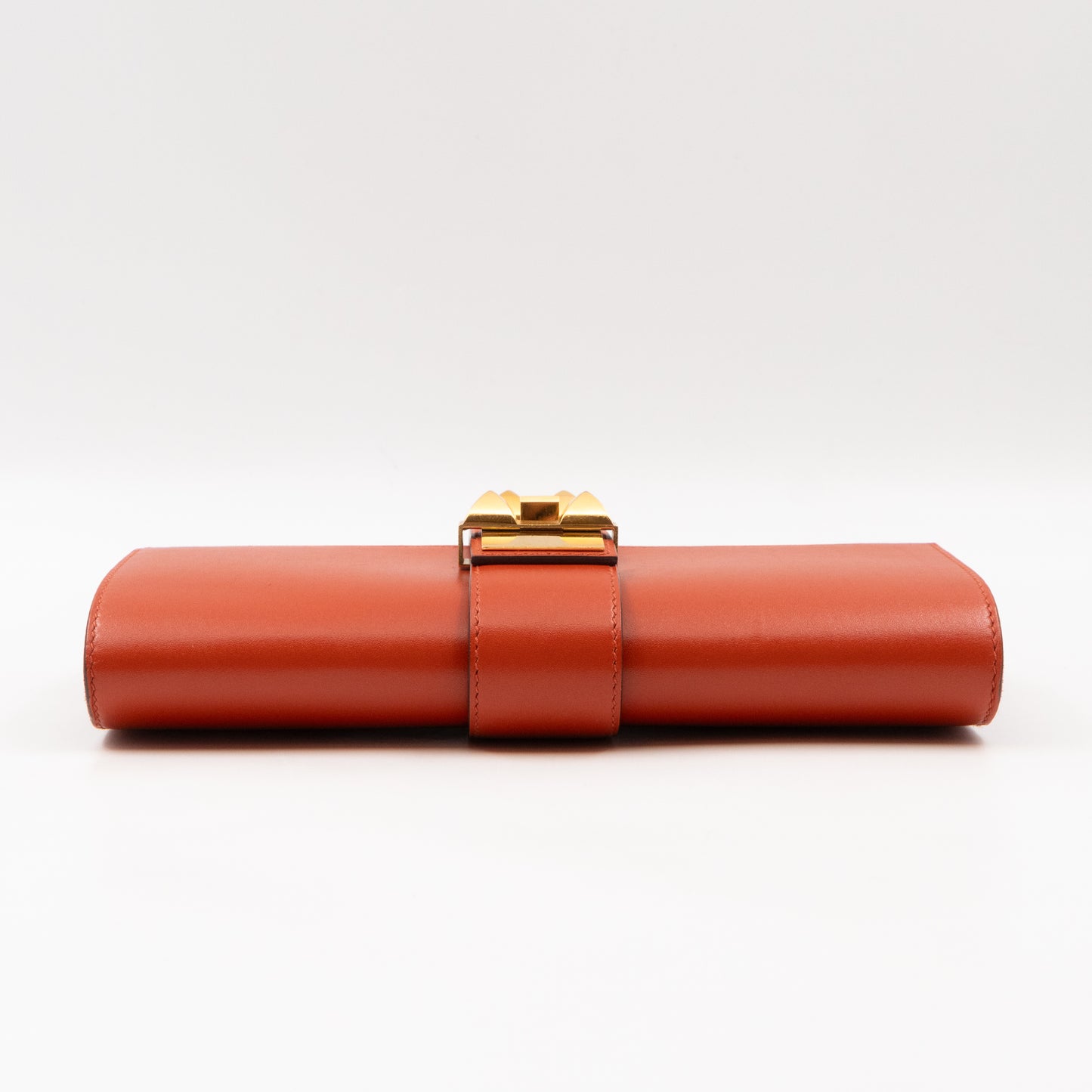 Medor 23 Clutch Orange Leather