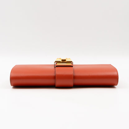 Medor 23 Clutch Orange Leather