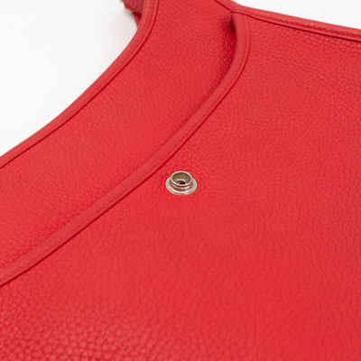 Evelyne III 29 Rouge Tomate Leather Two-Tone Strap