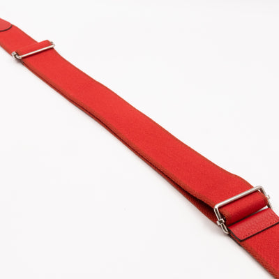 Evelyne III 29 Rouge Tomate Leather Two-Tone Strap