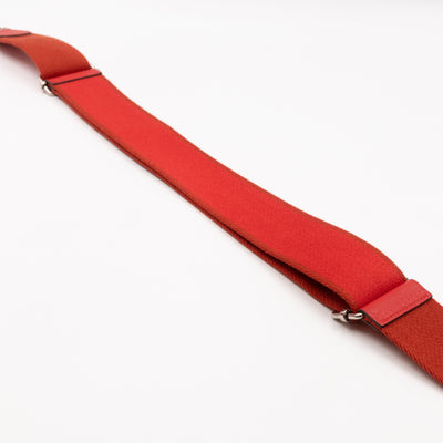 Evelyne III 29 Rouge Tomate Leather Two-Tone Strap