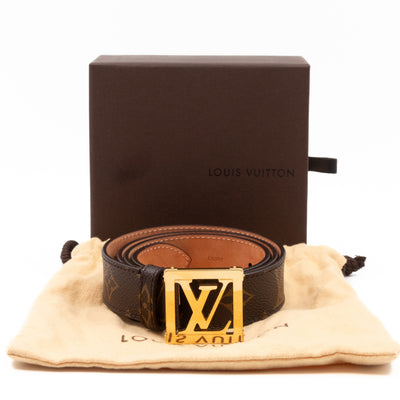 Louis Vuitton LV Frame Belt Monogram 85/34 – Queen Station display picture 2