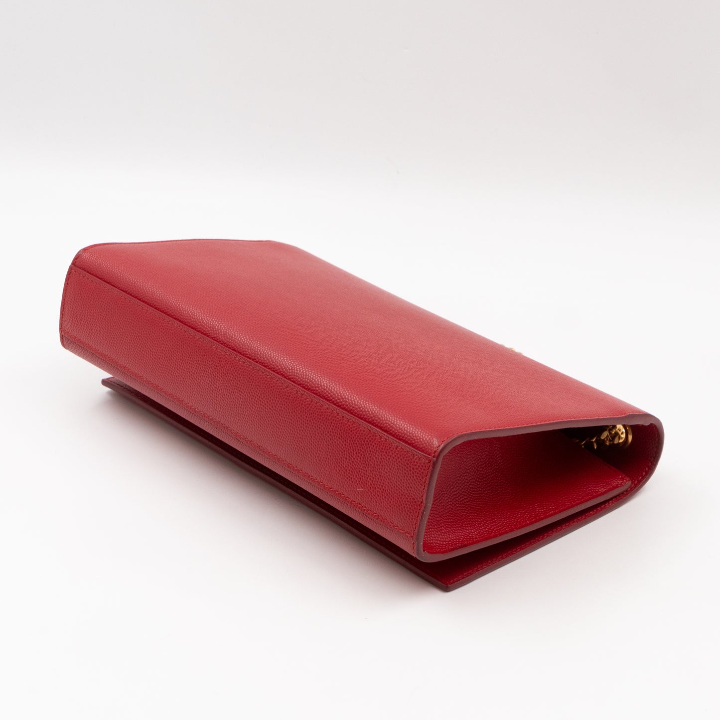 Kate Medium Red Grained Leather