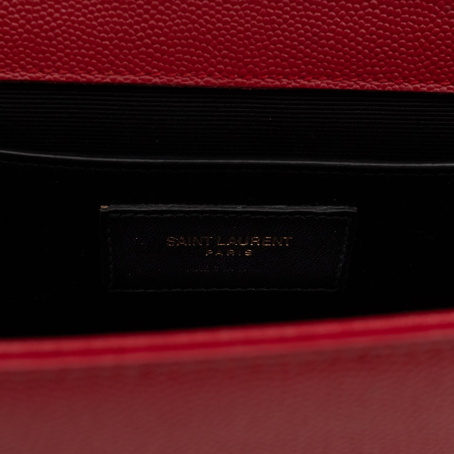 Kate Medium Red Grained Leather