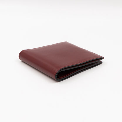 MC2 Bi-Fold Wallet Burgundy Leather