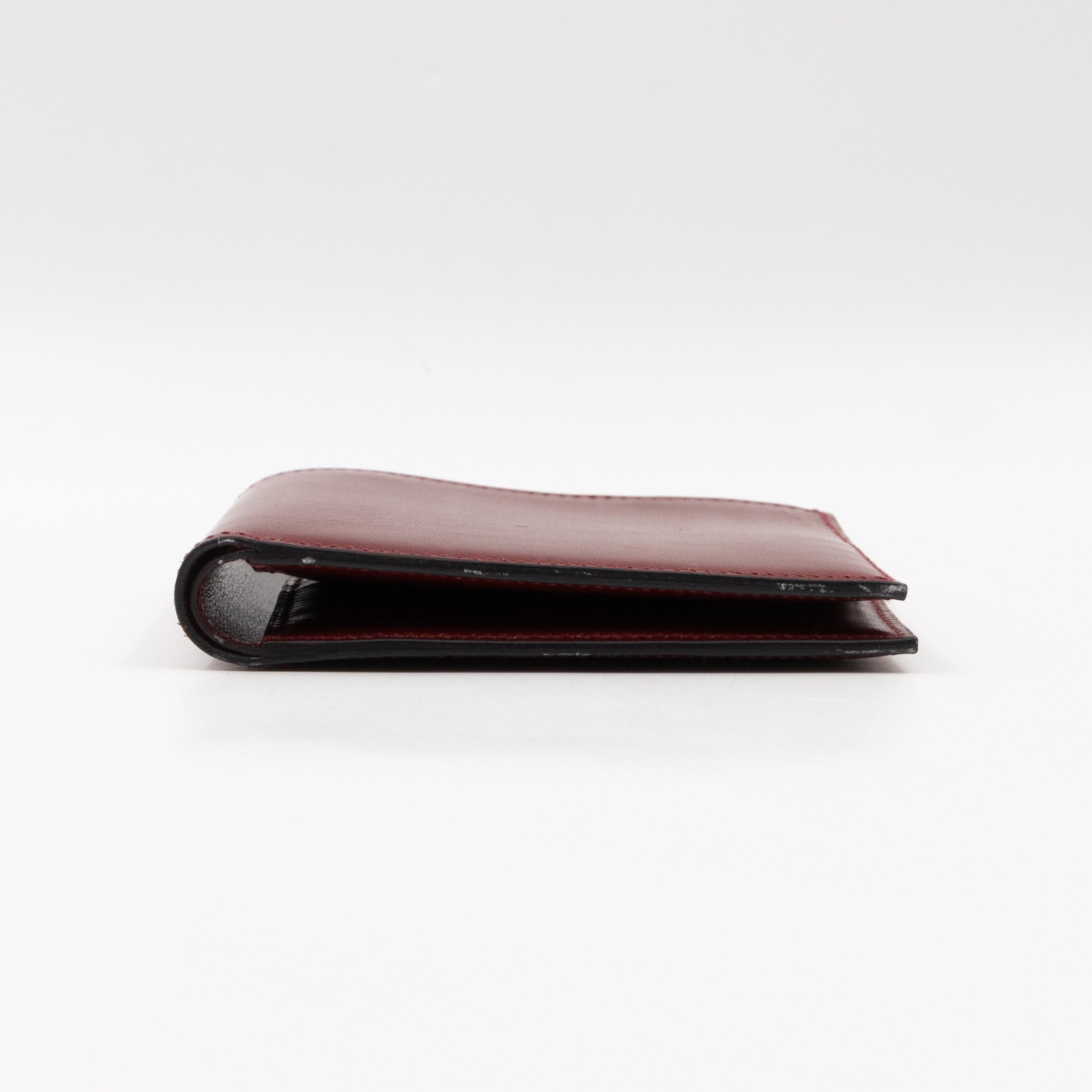 MC2 Bi-Fold Wallet Burgundy Leather