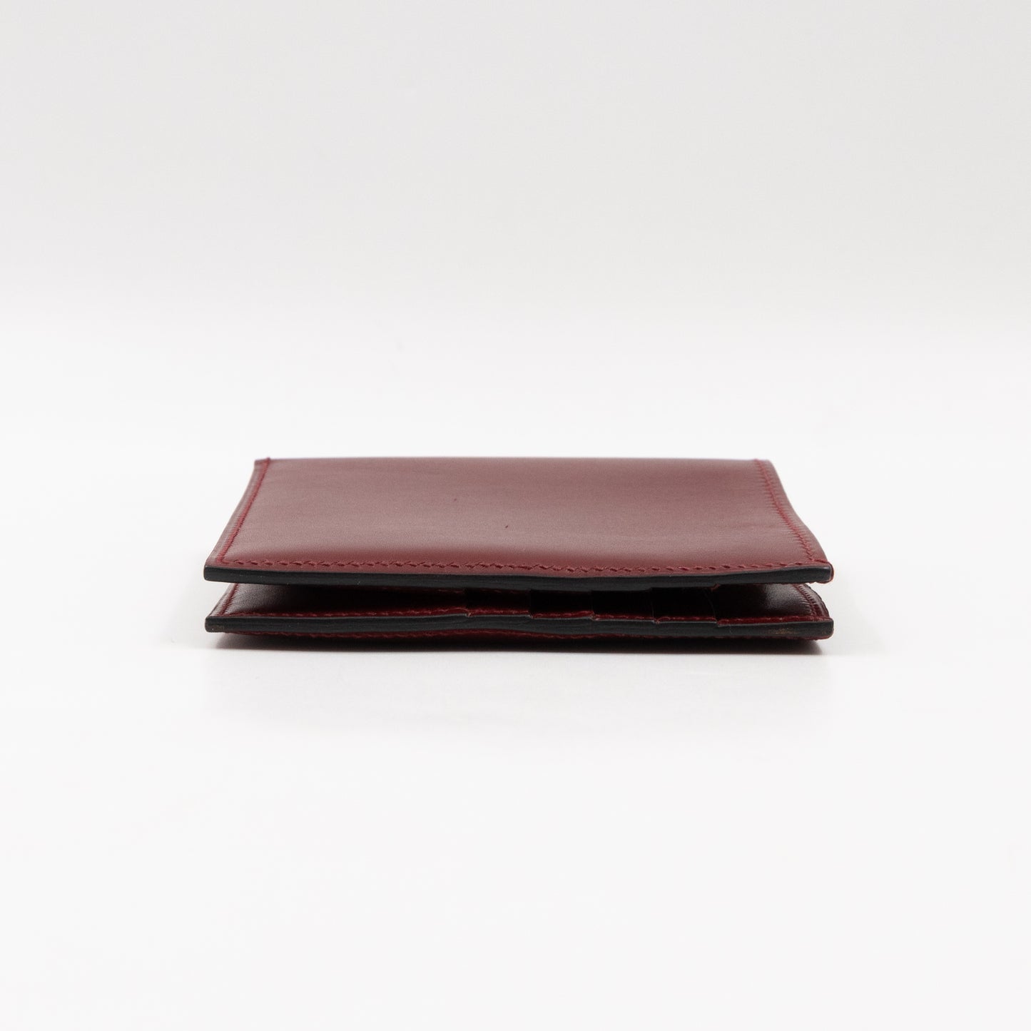 MC2 Bi-Fold Wallet Burgundy Leather