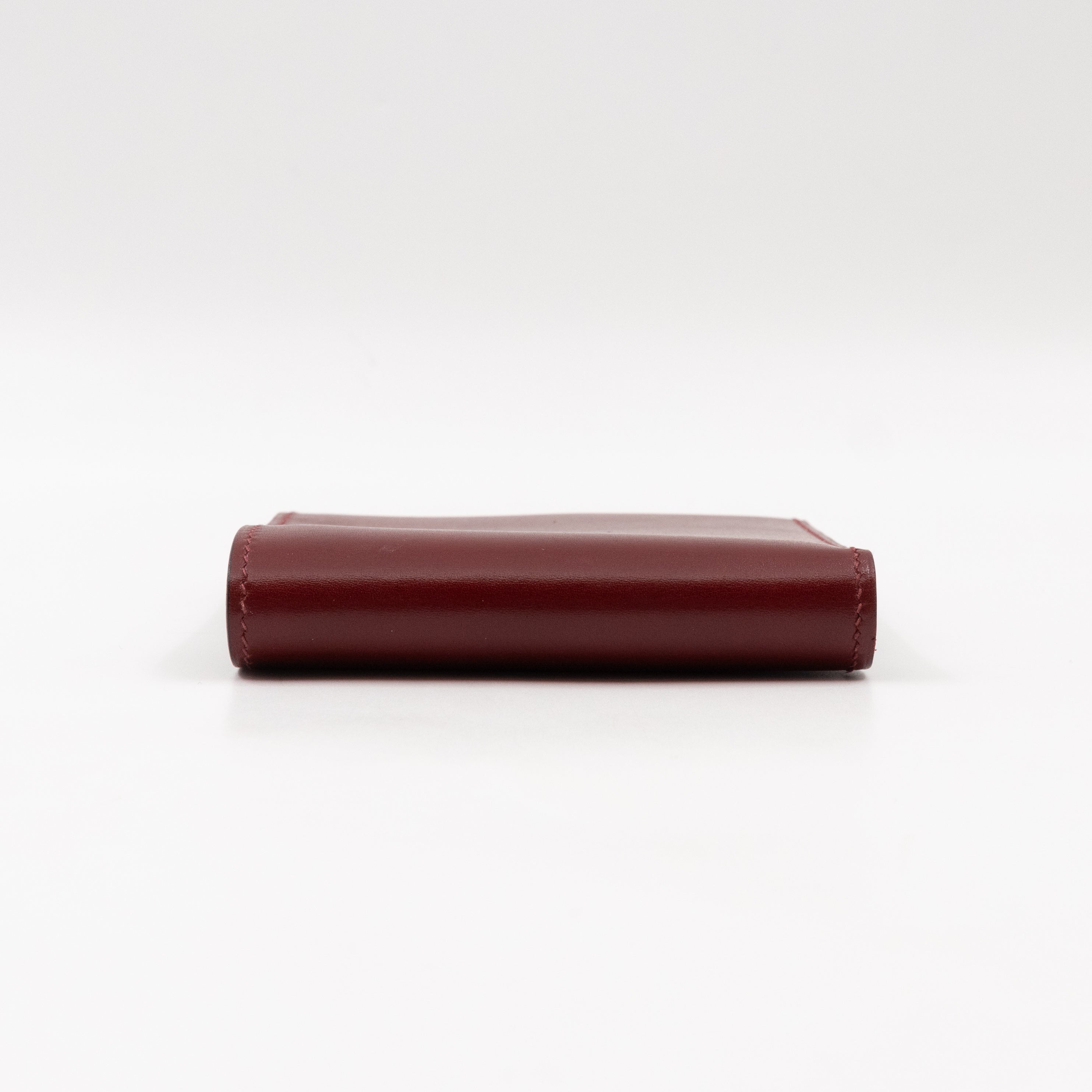 MC2 Bi-Fold Wallet Burgundy Leather