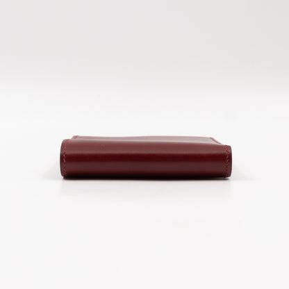 MC2 Bi-Fold Wallet Burgundy Leather