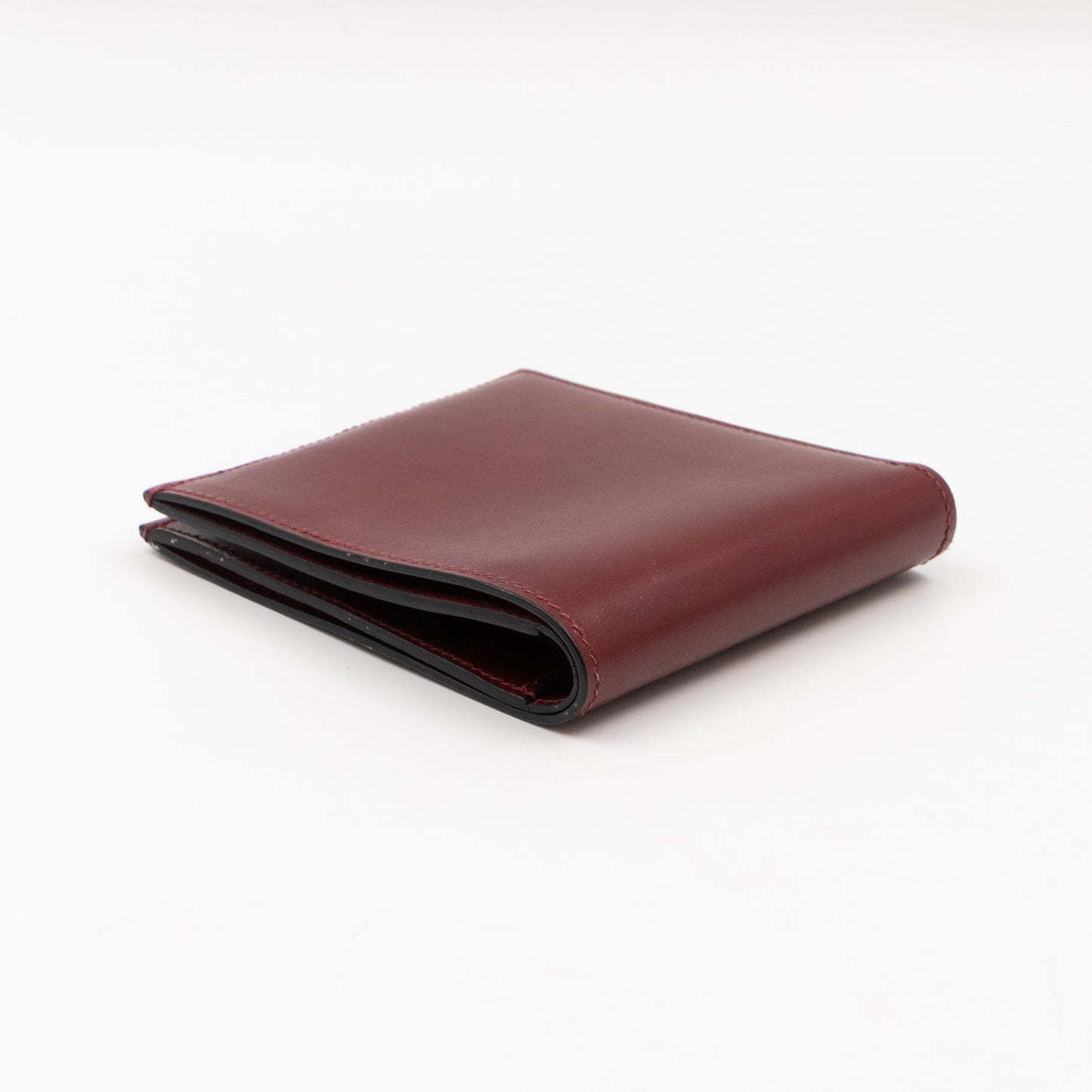 MC2 Bi-Fold Wallet Burgundy Leather