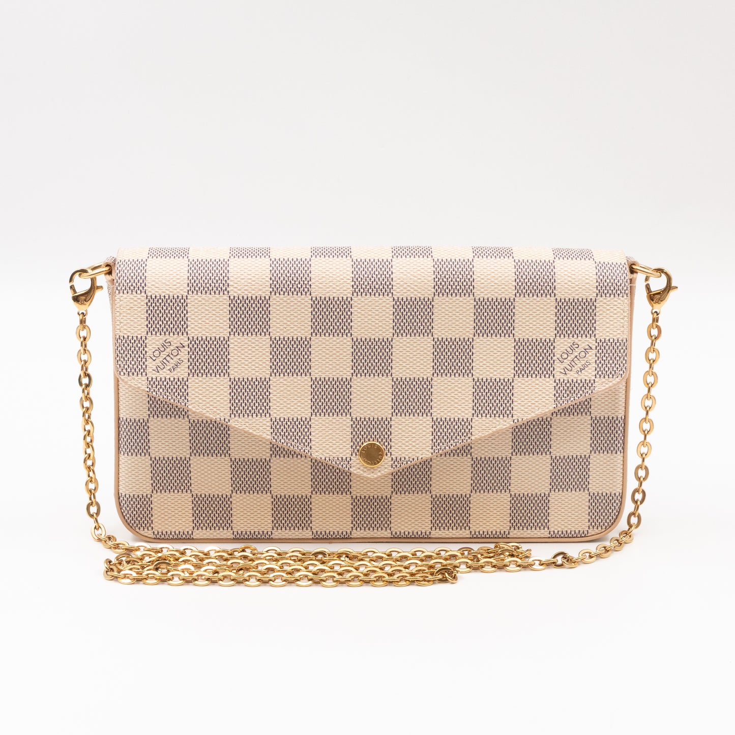 Pochette Felicie Damier Azur