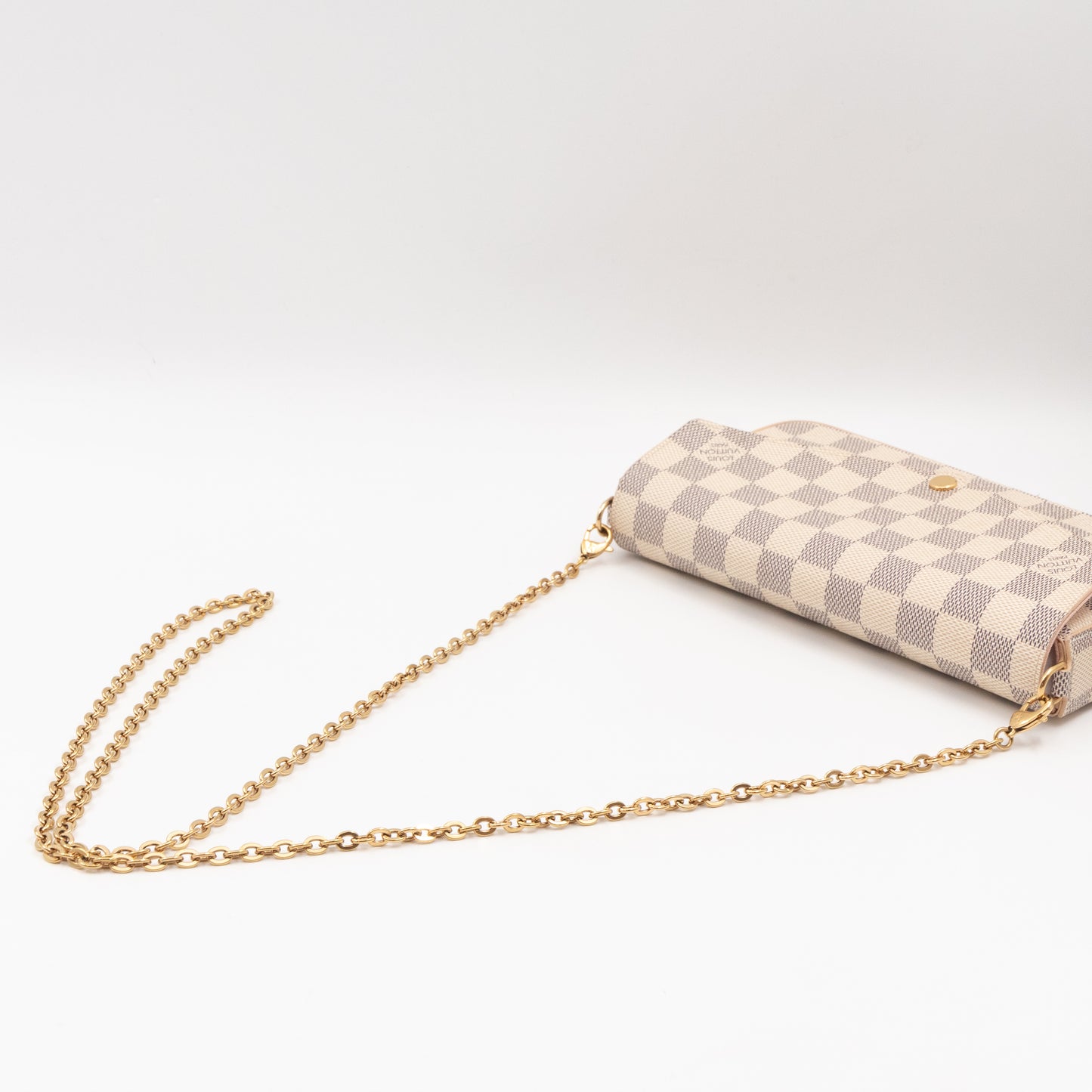 Pochette Felicie Damier Azur