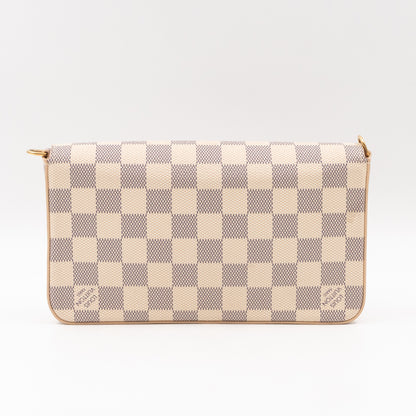 Pochette Felicie Damier Azur