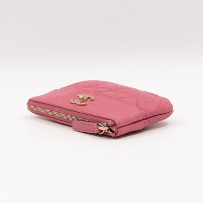 O Case Mini Pink Leather