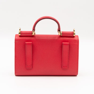 Sicily Von Belt Bag with Crystal Chain Pink Leather