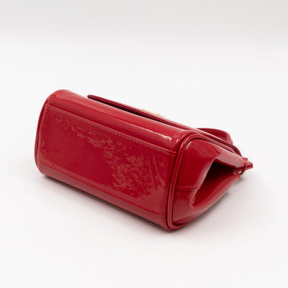 Micro Sicily Red Patent Leather