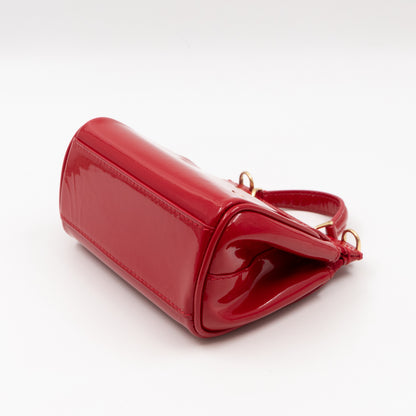 Micro Sicily Red Patent Leather