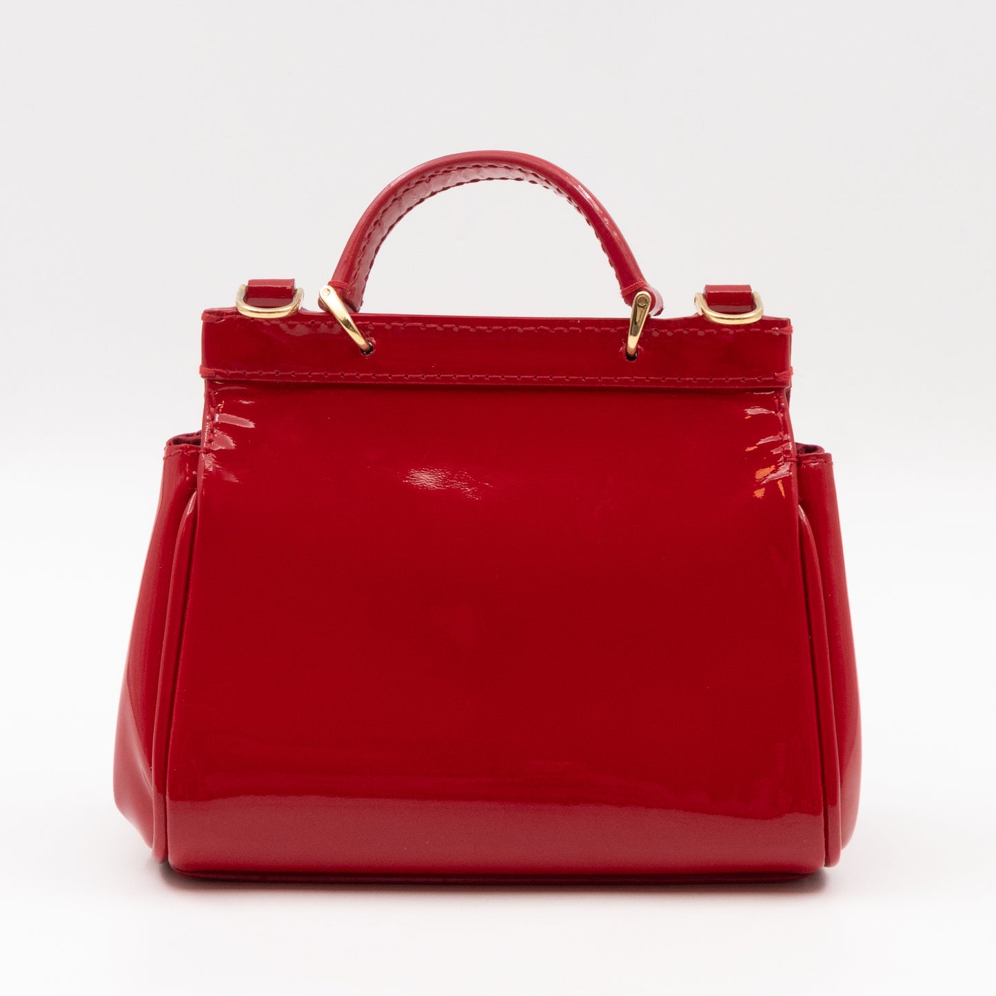 Micro Sicily Red Patent Leather