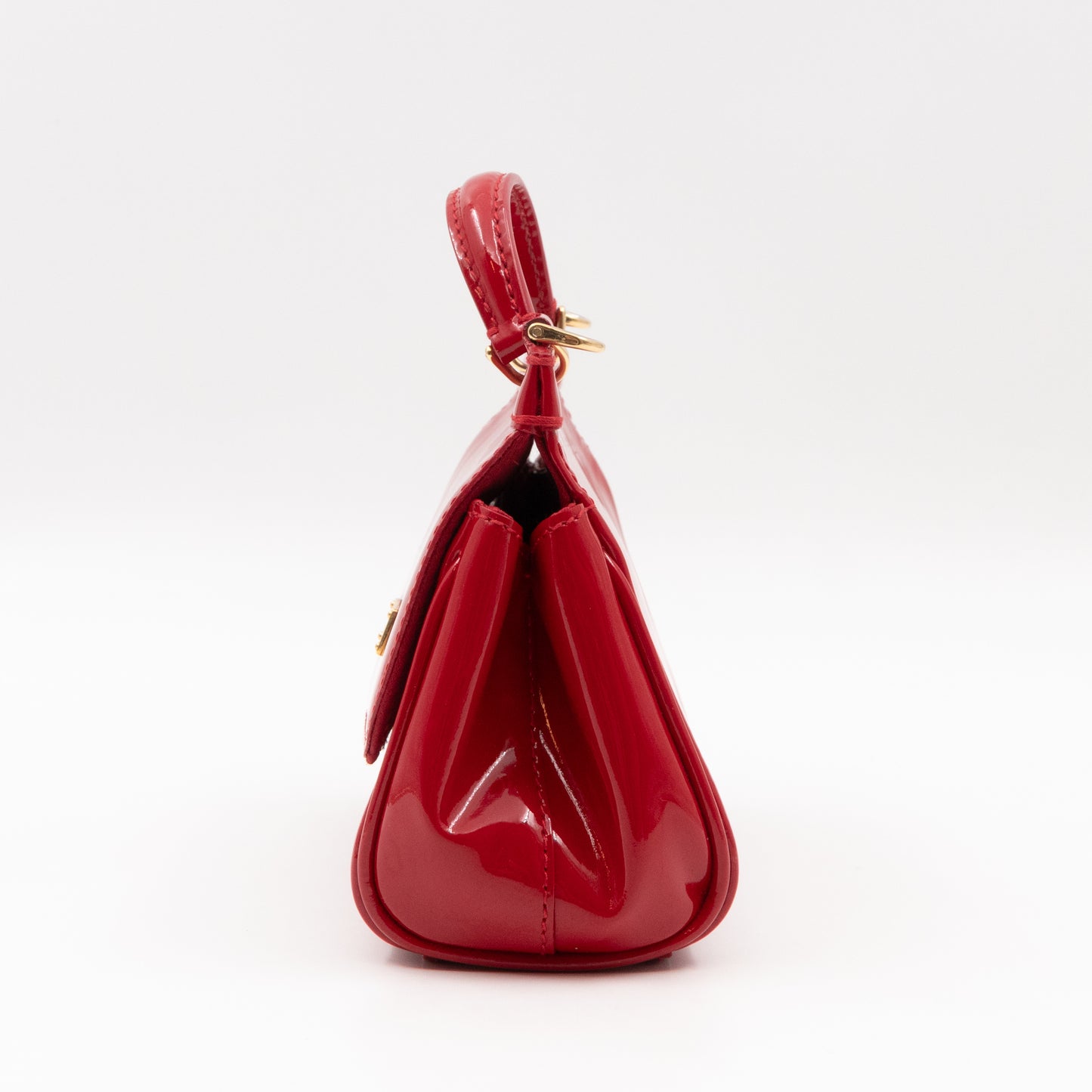 Micro Sicily Red Patent Leather