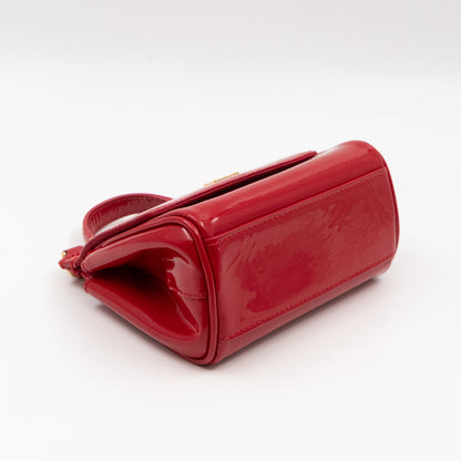 Micro Sicily Red Patent Leather