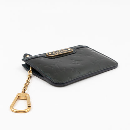 Key Pouch Dark Green Vernis